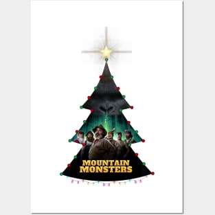 Mountain  Monsters chistmas Posters and Art